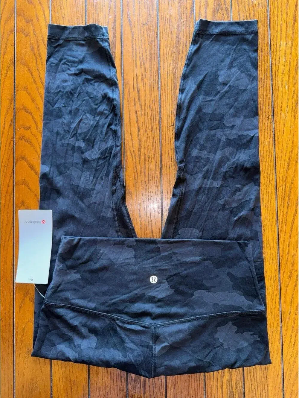 Lululemon Align High Rise 25” Heritage Camo Black Size 10 NWT
